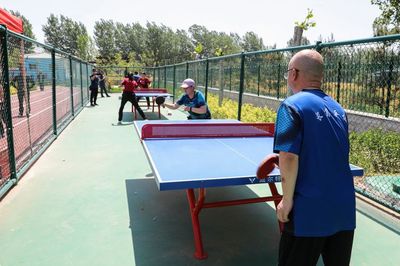 村民健身園 城鄉生活一體化的生動縮影